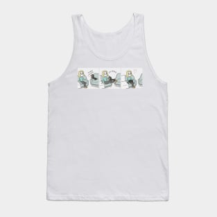 Dachshund Leg Bridge! - Sausage Prince Comics Tank Top